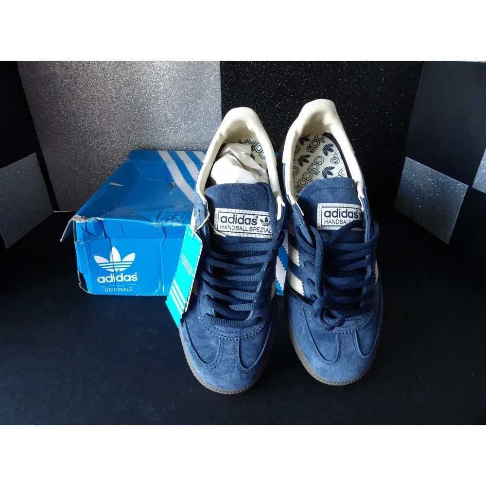 Adidas Handball Spezial Sneakers - Night Indigo/Grey (Size US Youth 4Y / Women'